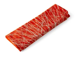 ORYOKI Baumwolltasche Furoshiki Tsuru, orange, 100 cm