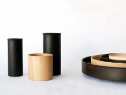 ORYOKI Becher Sen, schwarz