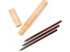 ORYOKI Bleistift-Set Negoro-nuri, Urushi