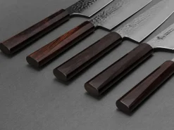ORYOKI Damastmesser Bunka 160, 33 Lagen, Ebony
