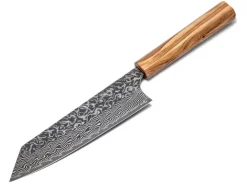 ORYOKI Damastmesser Bunka 170 SG2, 63 Lagen, Olive