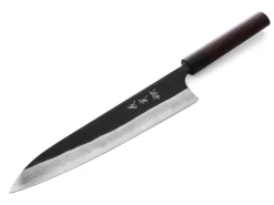 ORYOKI Damastmesser Gyuto 240 Kuroshiage Nami, 12 Lagen