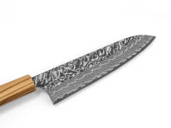 ORYOKI Damastmesser Gyuto 210 SG2, 63 Lagen, Olive