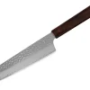 ORYOKI Damastmesser Kengata Gyuto 190, 33 Lagen, Ebony