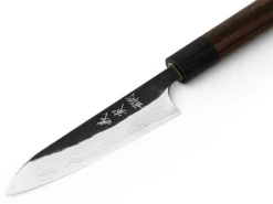 ORYOKI Damastmesser Petty 120 Kuroshiage Nami, 12 Lagen