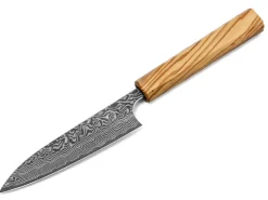 ORYOKI Damastmesser Petty 120 SG2, 63 Lagen, Olive