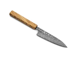 ORYOKI Damastmesser Petty 120 SG2, 63 Lagen, Olive