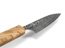 ORYOKI Damastmesser Petty 120 SG2, 63 Lagen, Olive
