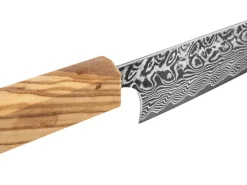 ORYOKI Damastmesser Petty 120 SG2, 63 Lagen, Olive