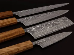 ORYOKI Damastmesser Petty 120 SG2, 63 Lagen, Olive
