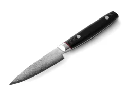 ORYOKI Damastmesser Saiun Schälmesser, 90 mm, 32 Lagen