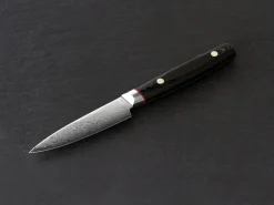 ORYOKI Damastmesser Saiun Schälmesser, 90 mm, 32 Lagen