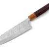 ORYOKI Damastmesser Santoku 165 Rose Ebony, 35 Lagen