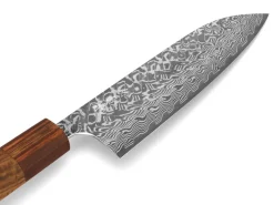 ORYOKI Damastmesser Santoku 170 SG2, 63 Lagen, Quitte