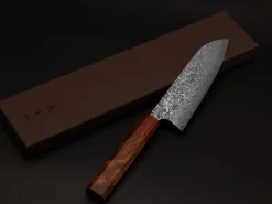 ORYOKI Damastmesser Santoku 170 SG2, 63 Lagen, Quitte