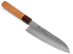 ORYOKI Damastmesser Santoku 170, VG-10, Hammerschlag