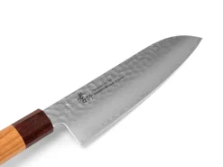 ORYOKI Damastmesser Santoku 170, VG-10, Hammerschlag