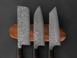 ORYOKI Damastmesser Santoku 165, Yoshimi Kato Kurosome, 30 Lagen