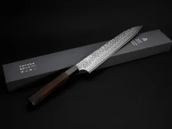 ORYOKI Damastmesser SPG2 Sujihiki 240, 49 Lagen