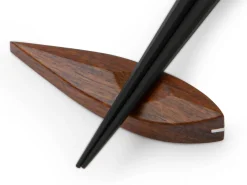 ORYOKI Essstäbchen Ablage Tsuyoi te shitan, Rosenholz