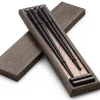 ORYOKI Essstäbchen Set Omosa, 2 Ablagen, Geschenkverpackung