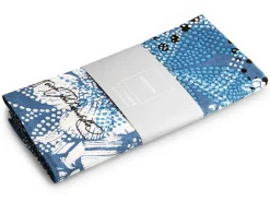 ORYOKI Furoshiki Kukka, blau, 90 x 90 cm