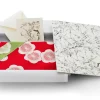 ORYOKI Geschenkset Chiyogami mit Furoshiki Hana, doppelseitig