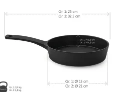ORYOKI Gusseisenpfanne Kamasada, 2 Größen