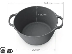 ORYOKI Gusseisen TopfOIGEN, 2 Grössen