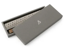 ORYOKI Handfächer Asanoha, Beige