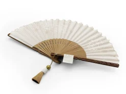 ORYOKI Handfächer Eien, beige
