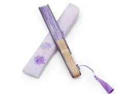 ORYOKI Handfächer Kiyoshisakura, Lila