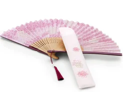 ORYOKI Handfächer Kiyoshisakura, Rosè