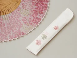 ORYOKI Handfächer Kiyoshisakura, Rosè