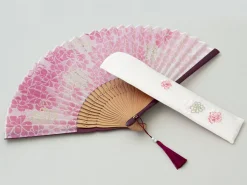 ORYOKI Handfächer Kiyoshisakura, Rosè