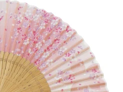 ORYOKI Handfächer Sakura Fubuki, Kirschblüte rosé