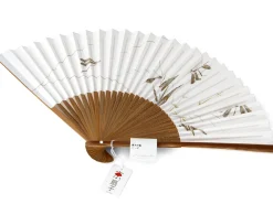 ORYOKI Handfächer Tsubame, weiß