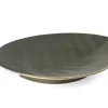 ORYOKI HAZARA Leaf Banryoku, Servierplatte L, grün