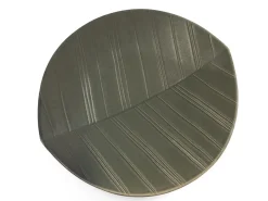 ORYOKI HAZARA Leaf Banryoku, Servierplatte L, grün