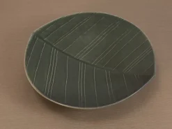 ORYOKI HAZARA Leaf Banryoku, Teller M, grün