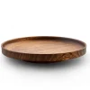 ORYOKI Holztablett Sen, Ø 12 cm, braun