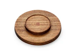 ORYOKI Holztablett Sen, Ø 12 cm, braun