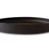 ORYOKI Holztablett Sen, Ø 30 cm, schwarz
