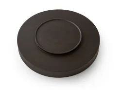 ORYOKI Holztablett Sen, Ø 30 cm, schwarz