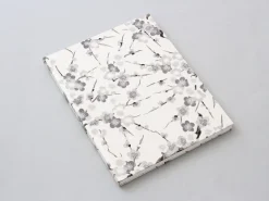 ORYOKI Japanbuch Tokyo Memo, Chiyogami Blütenäste elfenbein, 17 x 22 cm