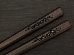 ORYOKI Japanische Essstäbchen MOON Ebony, 240 mm