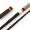 ORYOKI Japanische Essstäbchen Valencia Scent, Ebenholz, mit Ablage
