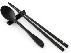 ORYOKI Japanisches Besteck-Set Yokina asa, Ebenholz