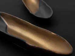 ORYOKI Japanische Servierschale Sou, schwarz-gold, 2 Größen
