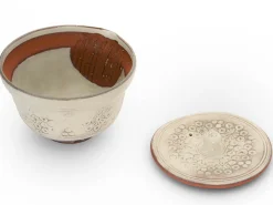 ORYOKI Japanisches Teeservice Kobiki Hana Mischima, 3-teilig